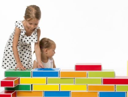 Buntbox Colour Bricks: Barevné cihly pro malé stavitele.